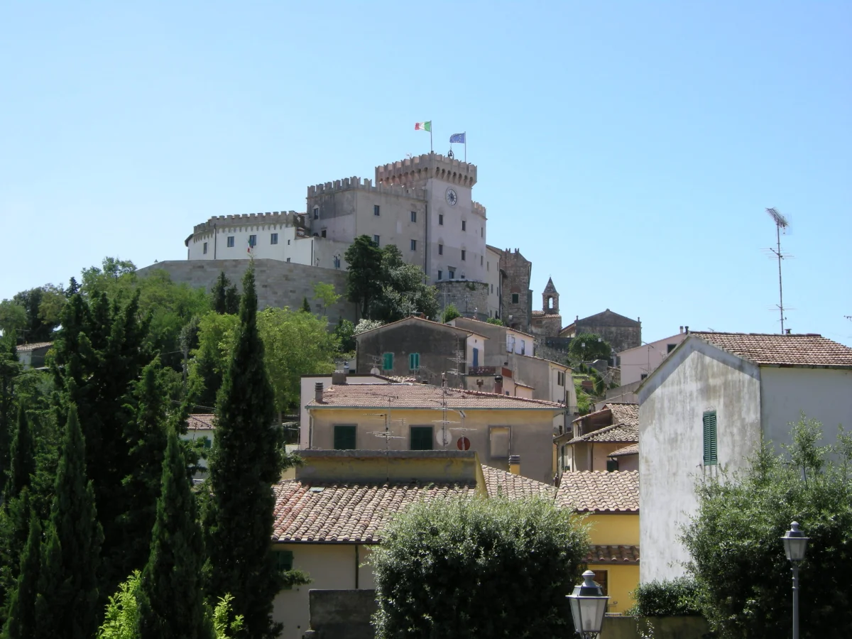 Veduta della costa di Castiglioncello