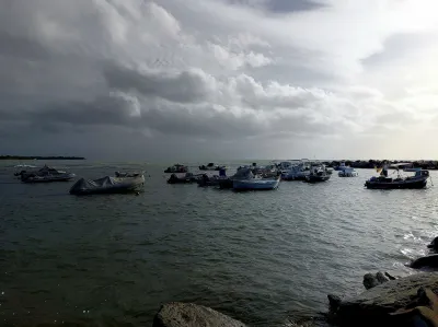 View of the Castiglioncello coast